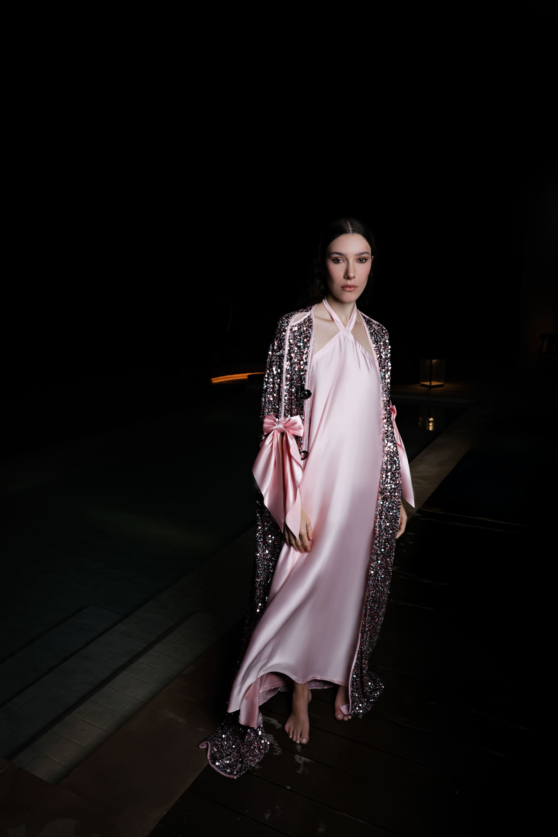 The Empress Kaftan Pink