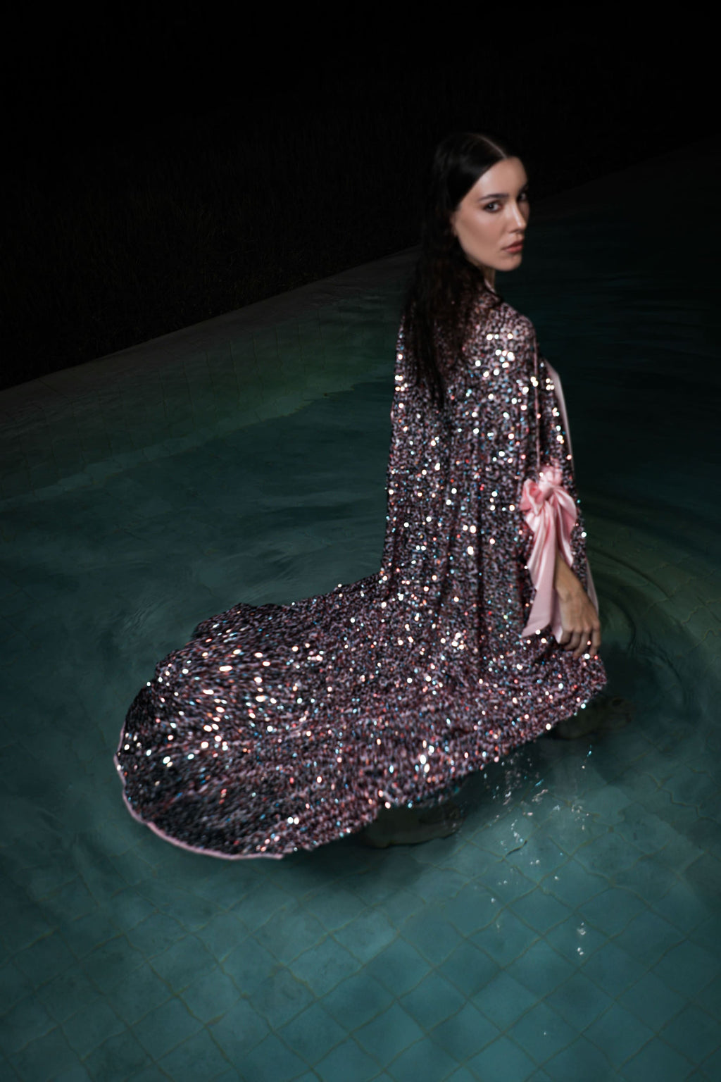 The Empress Kaftan Pink