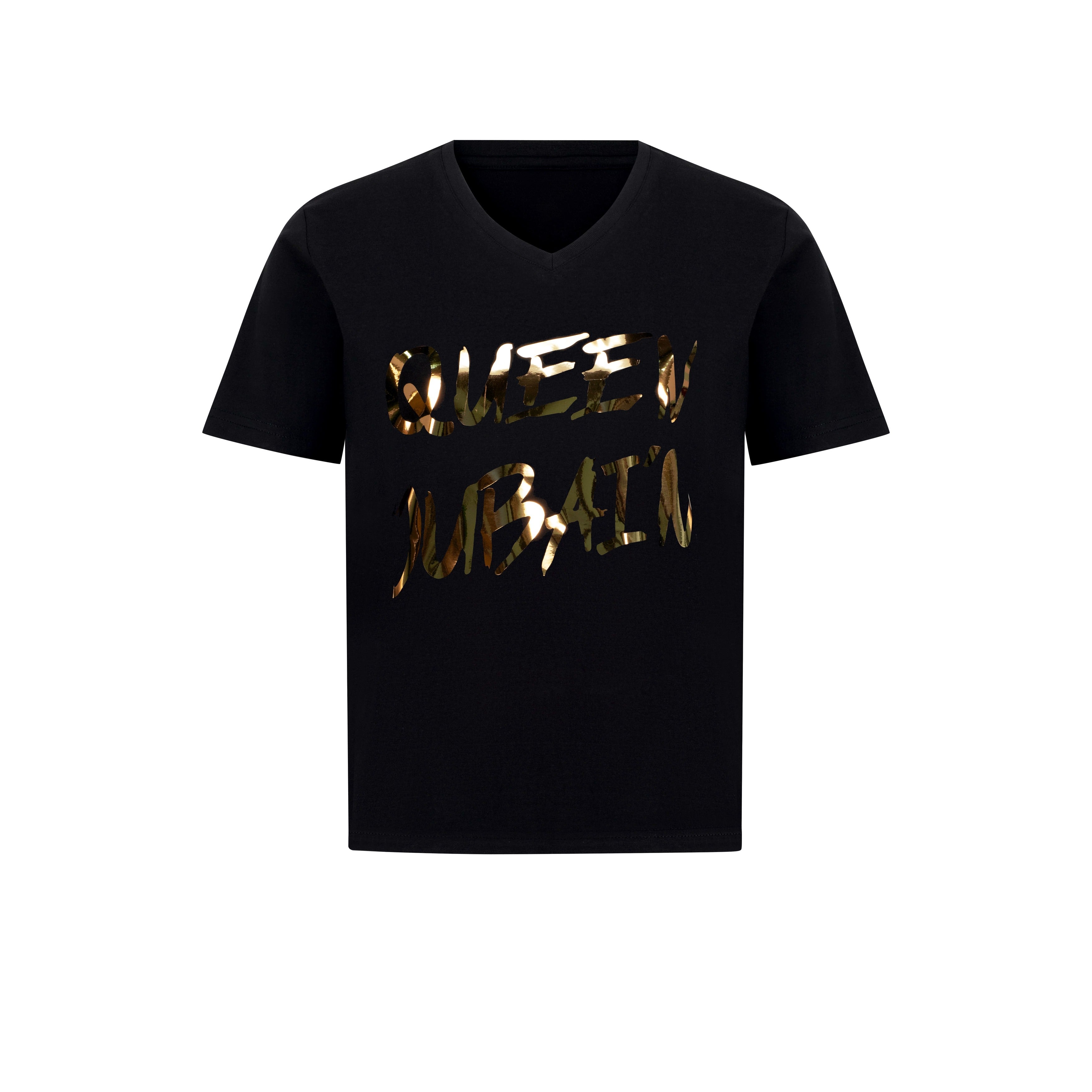 Queen Dubai'n - Shiny Gold On Black