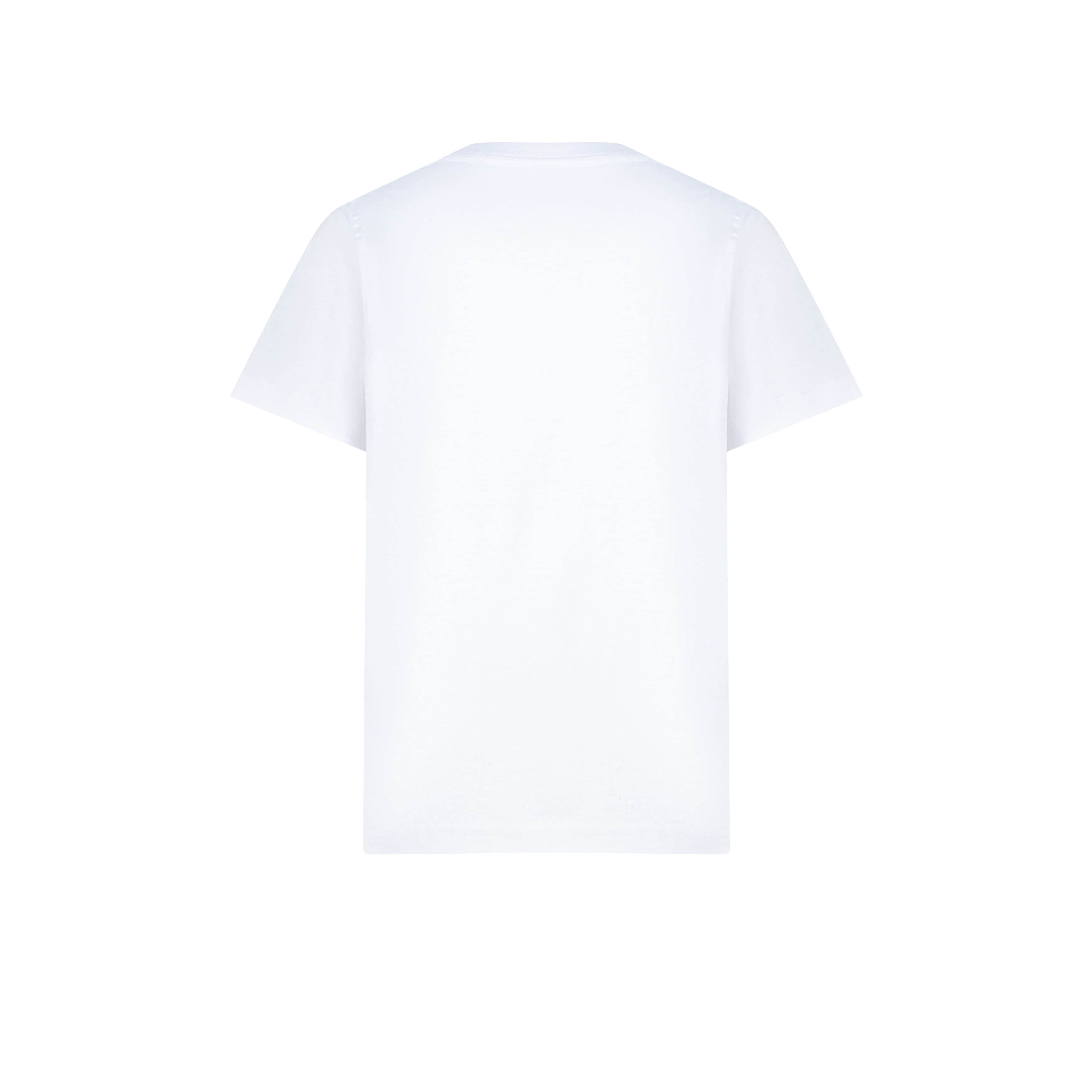 LIL DUBAI’N t Shirt - Silver Hologram on White