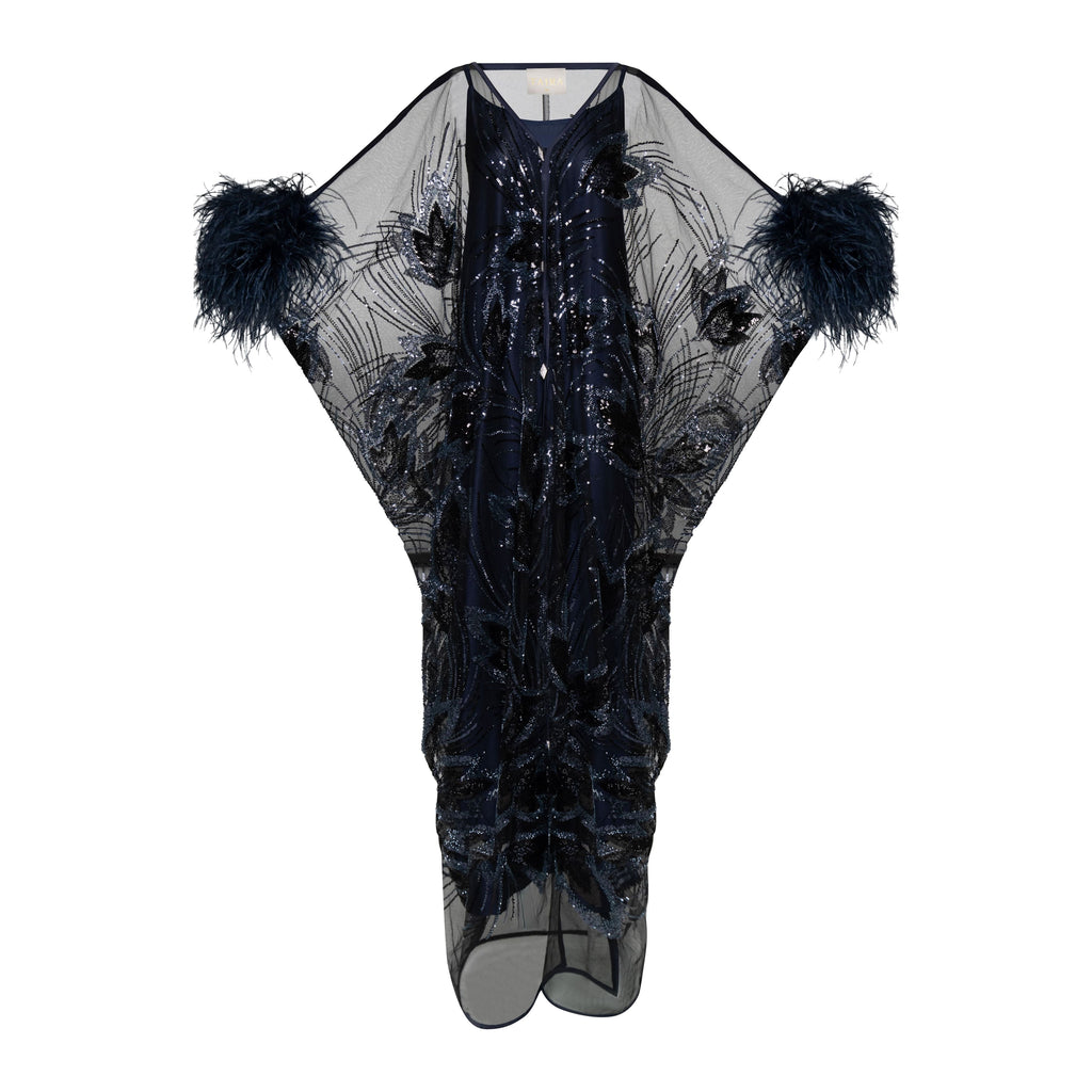The Empress kaftan Navy Blue