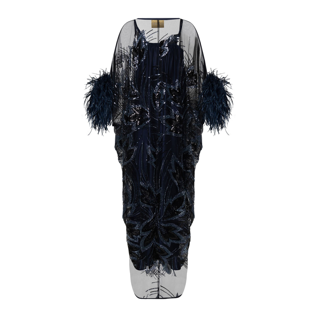 The Empress kaftan Navy Blue