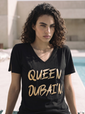 QUEEN DUBAI'N - Black and Gold