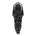 The Empress kaftan Black and Silver