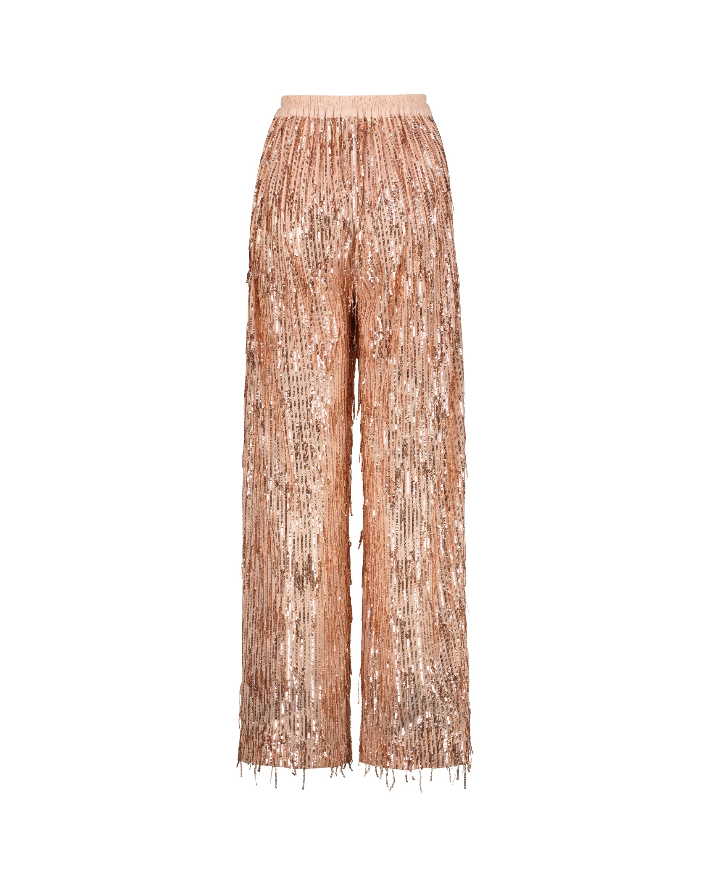 BOSSY TASSEL Pants -  Peach
