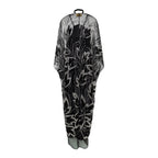 The Empress kaftan Black and Silver