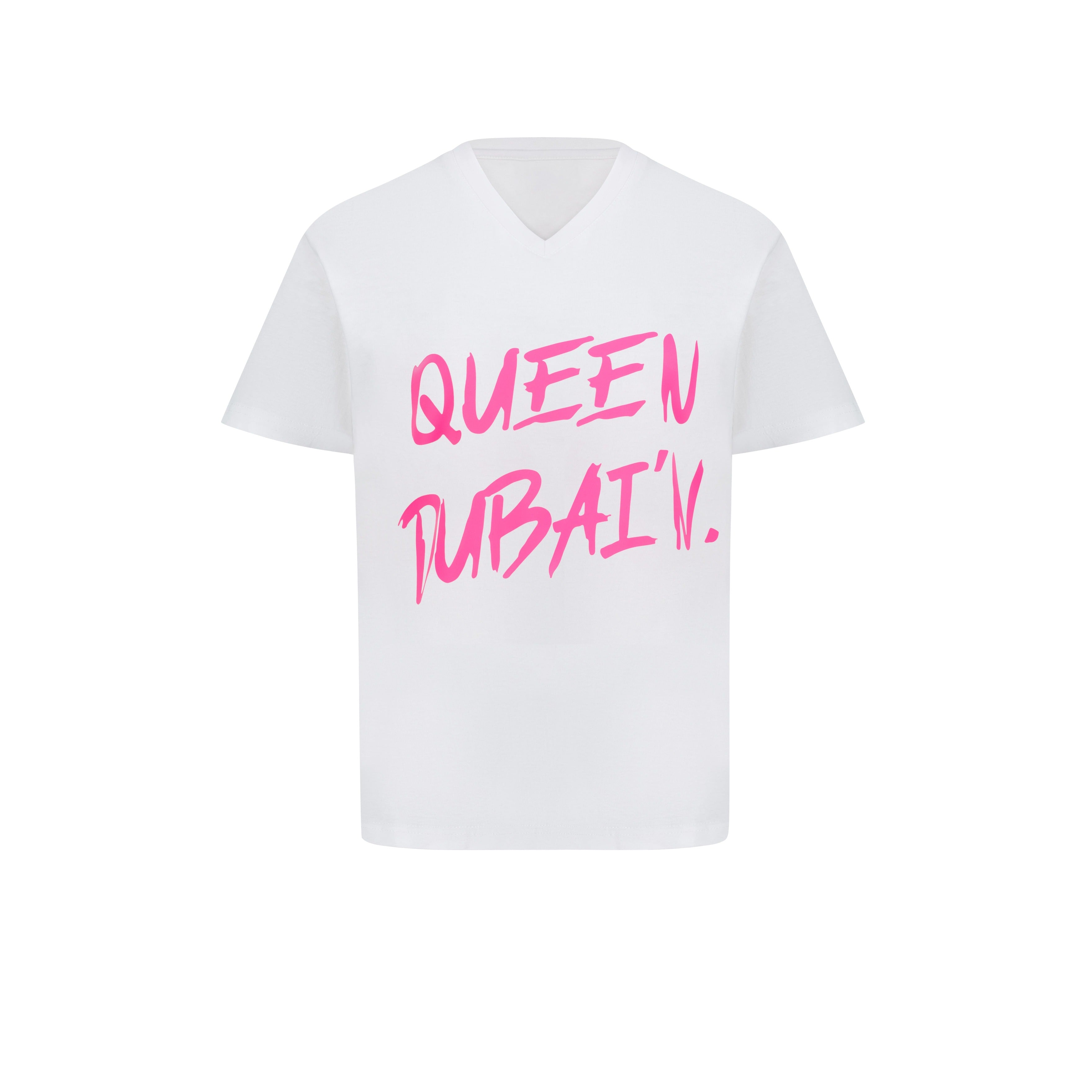 She Dubai'n - Pink On White