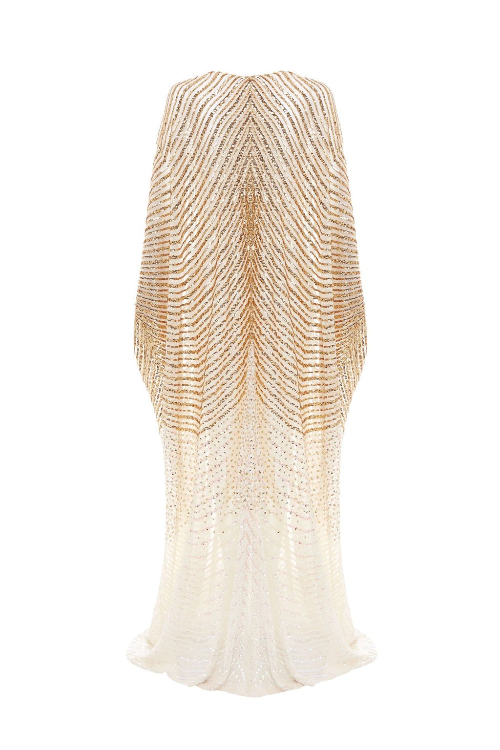 Empress kaftan Sunset. Sequins. Stillness.