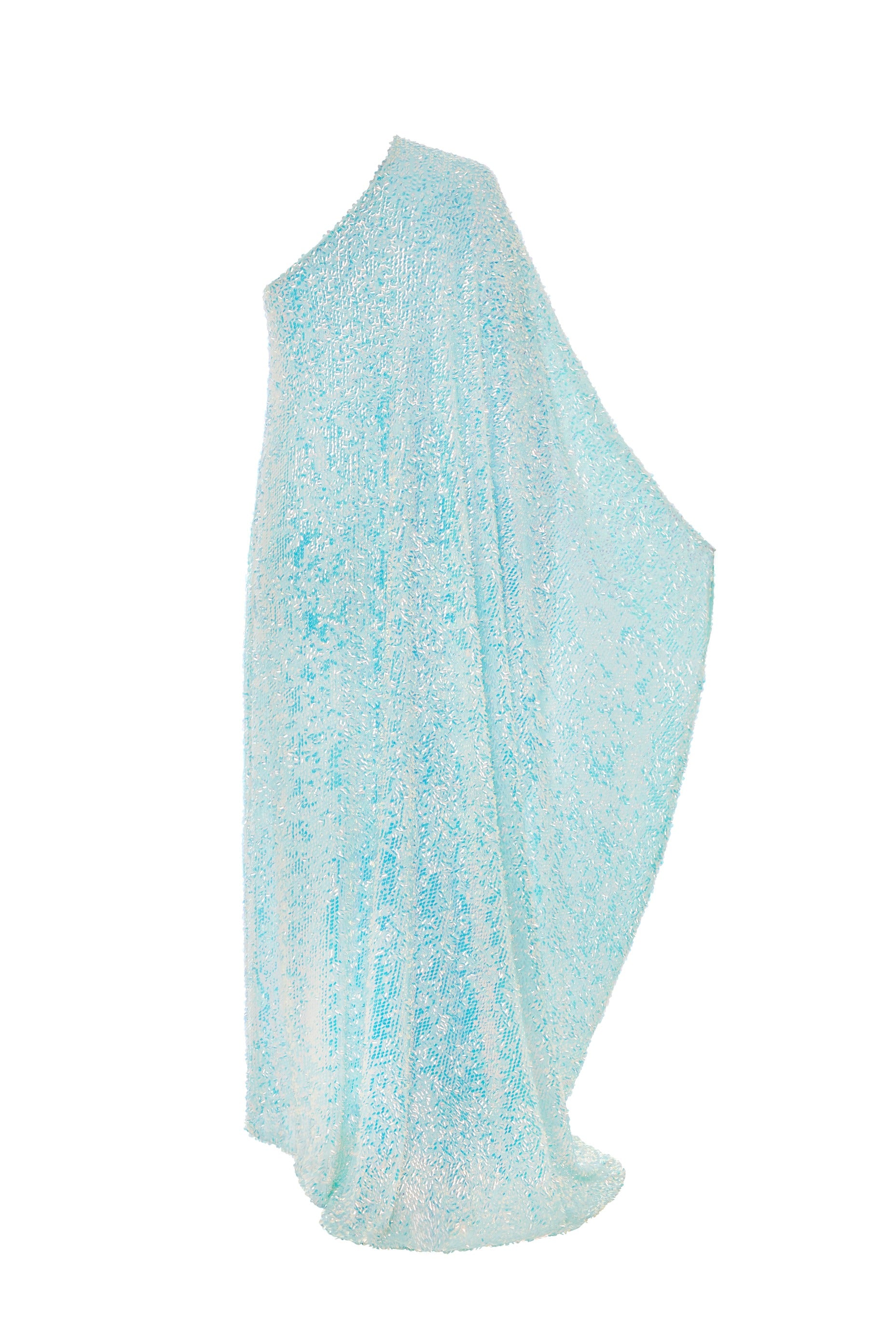 Majestic One shoulder - Shimmering Blue