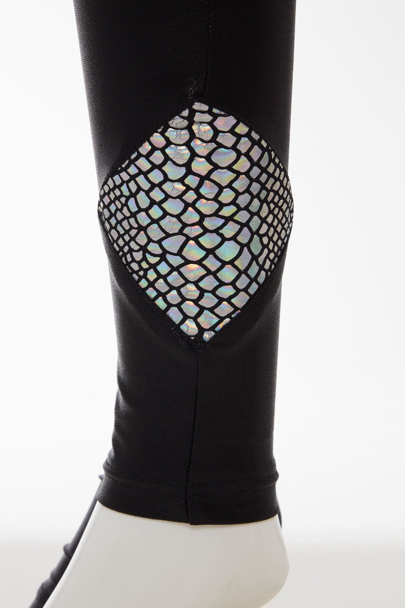 Sheikha Modest Swimsuit Set - Black and Snake Skin