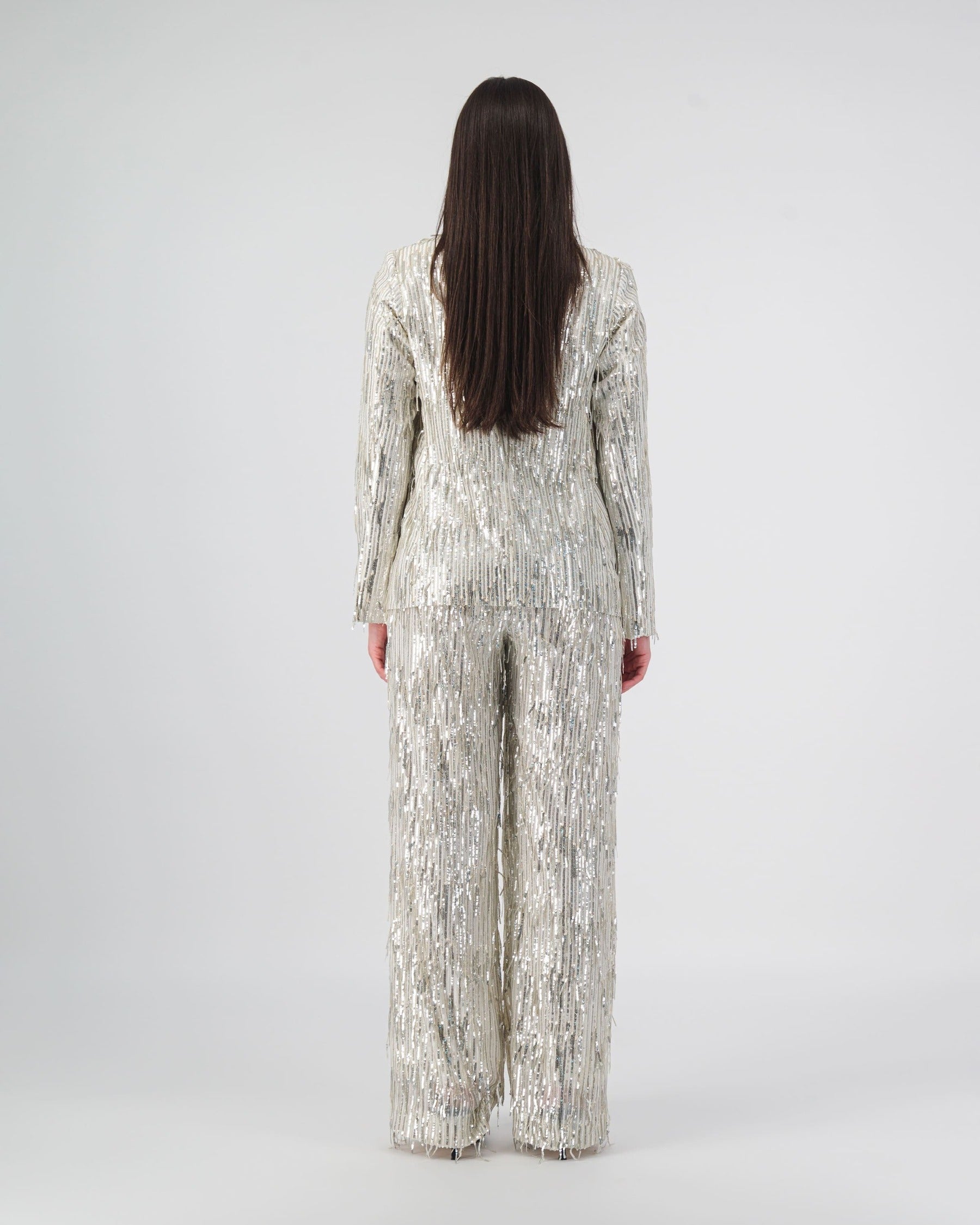 Bossy Tassel Blazer - Off white