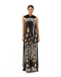 Lady Peacock Maxi Dress
