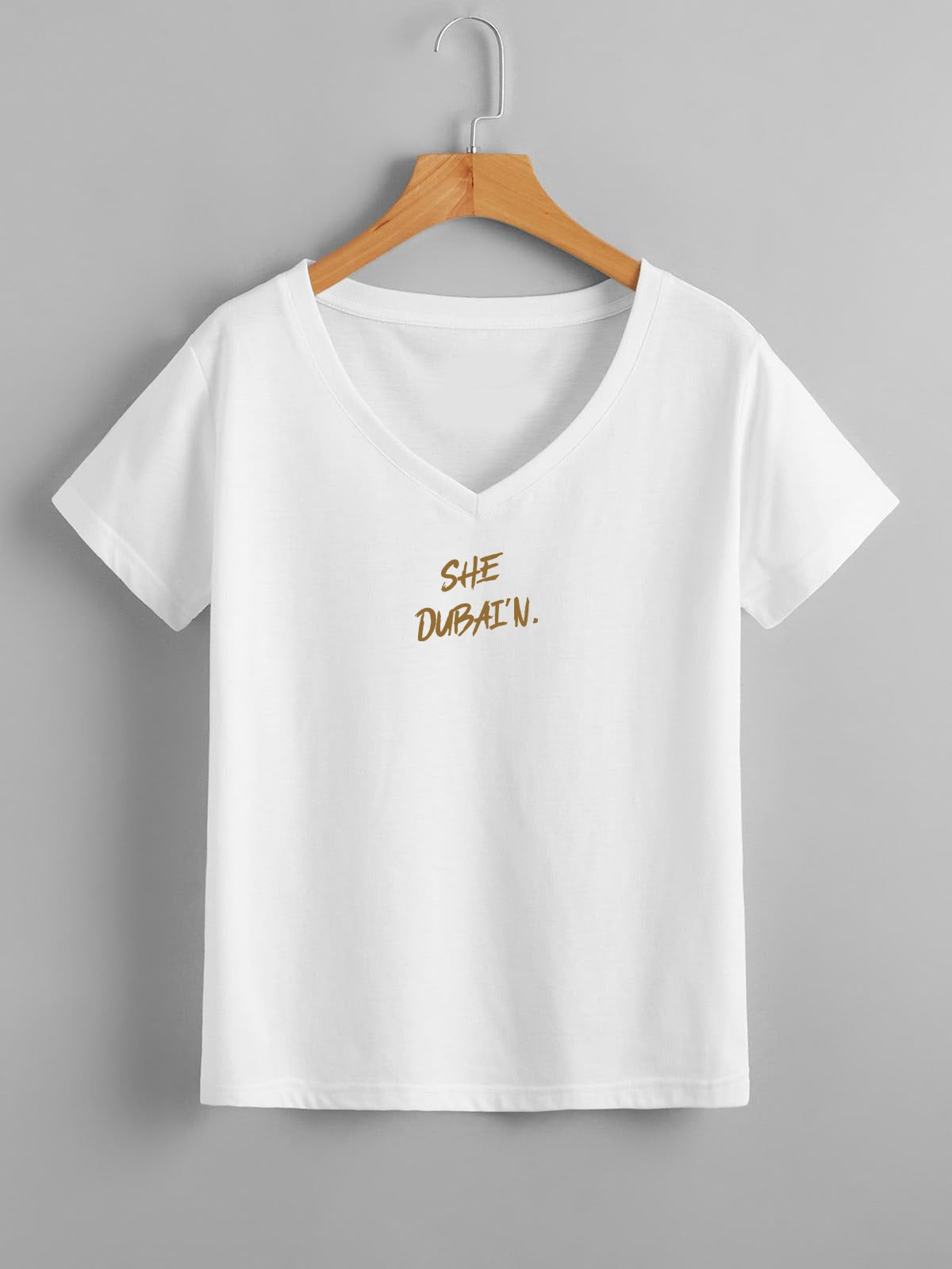 The SHE DUBAI’N Discreet - White and Gold