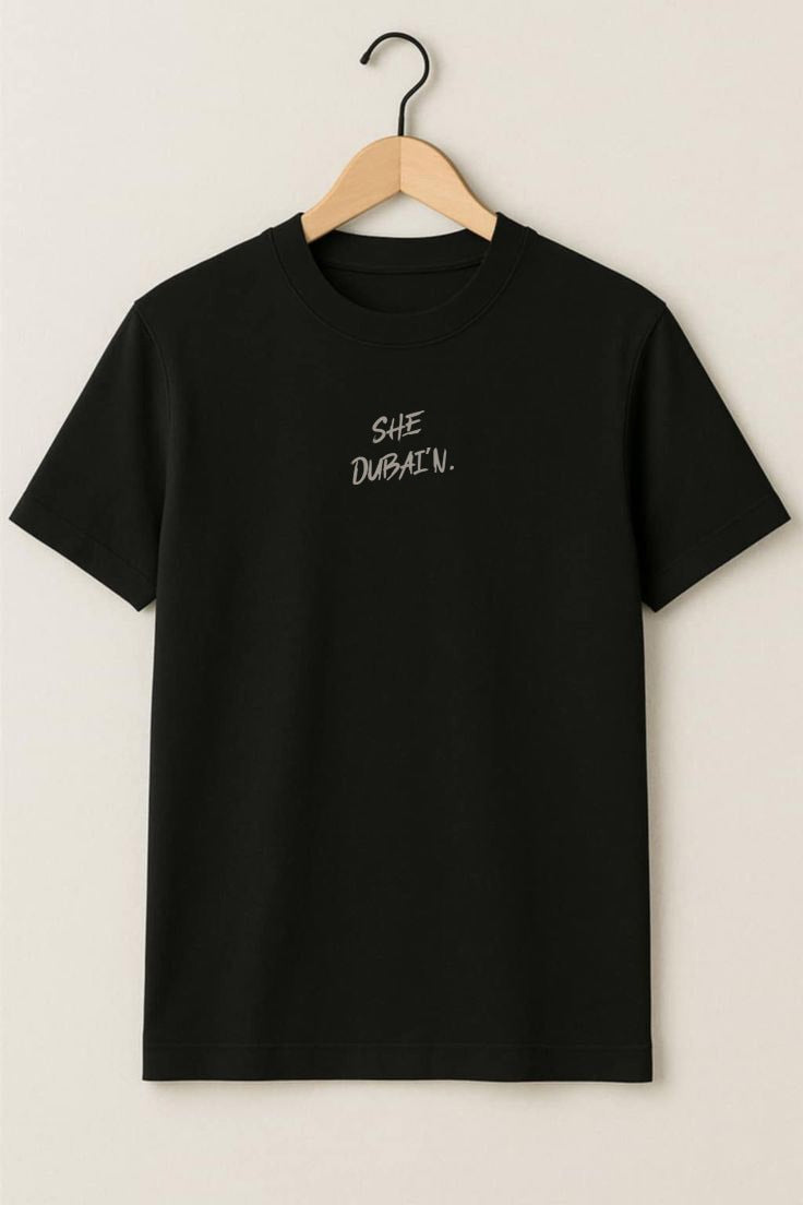 SHE DUBAI’N Simple - Black and Silver