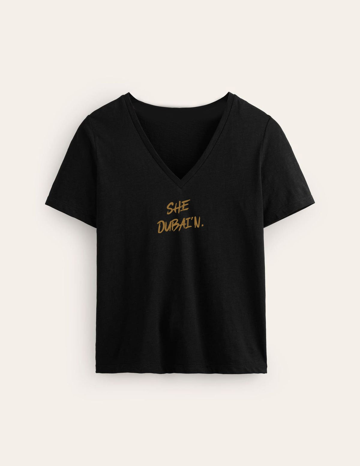 The SHE DUBAI’N Discreet - Black and Gold