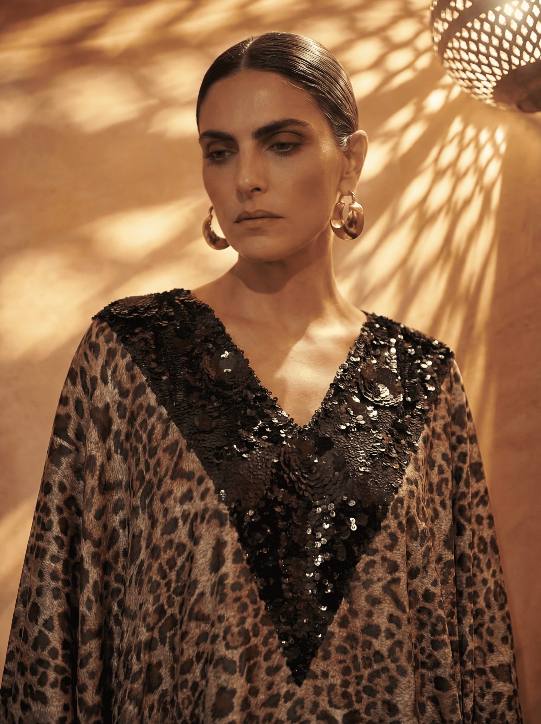 HER KAFTAN Desert light. Wild spirit. - Animal Print