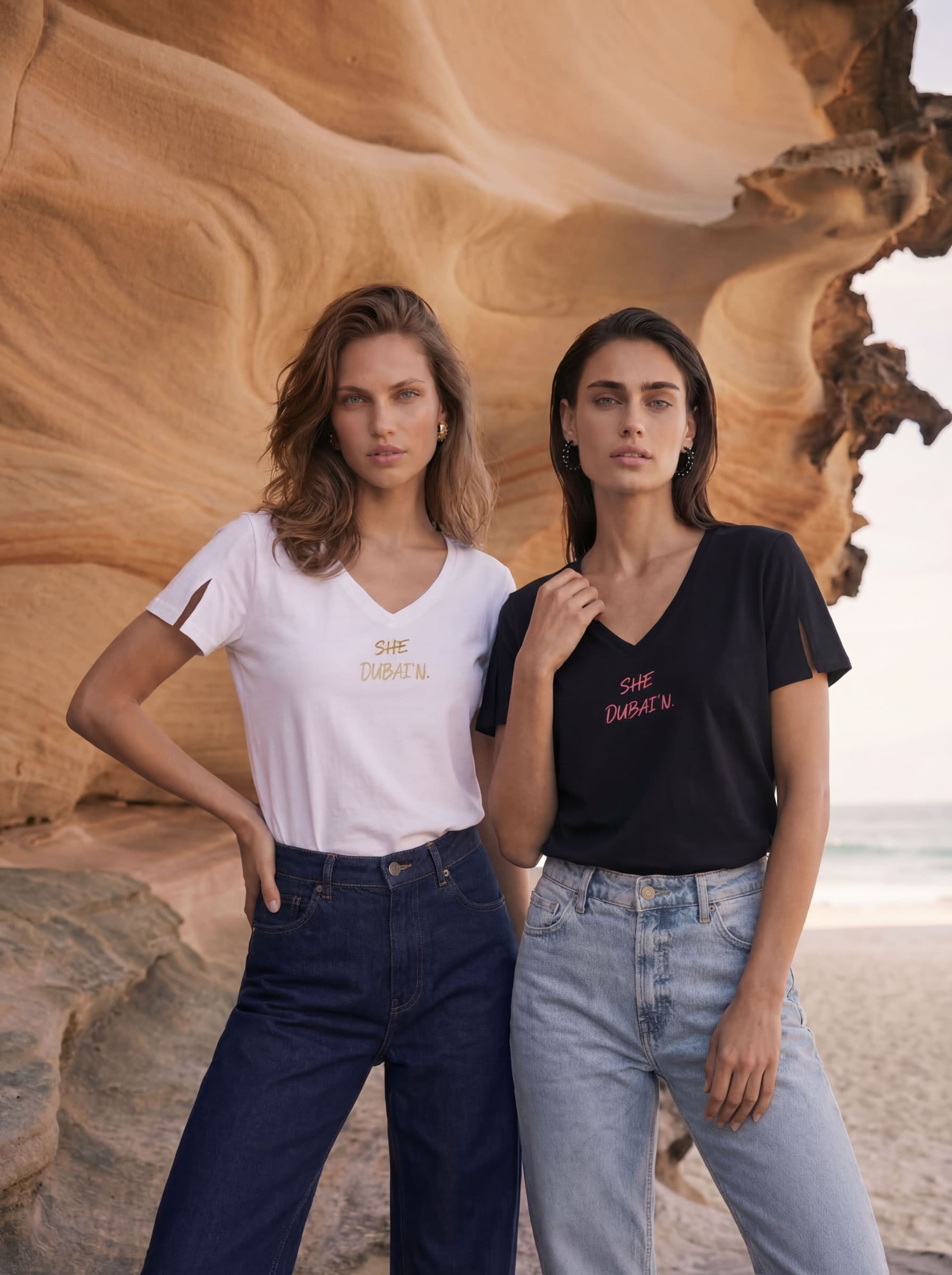 The SHE DUBAI’N Discreet - White and Gold