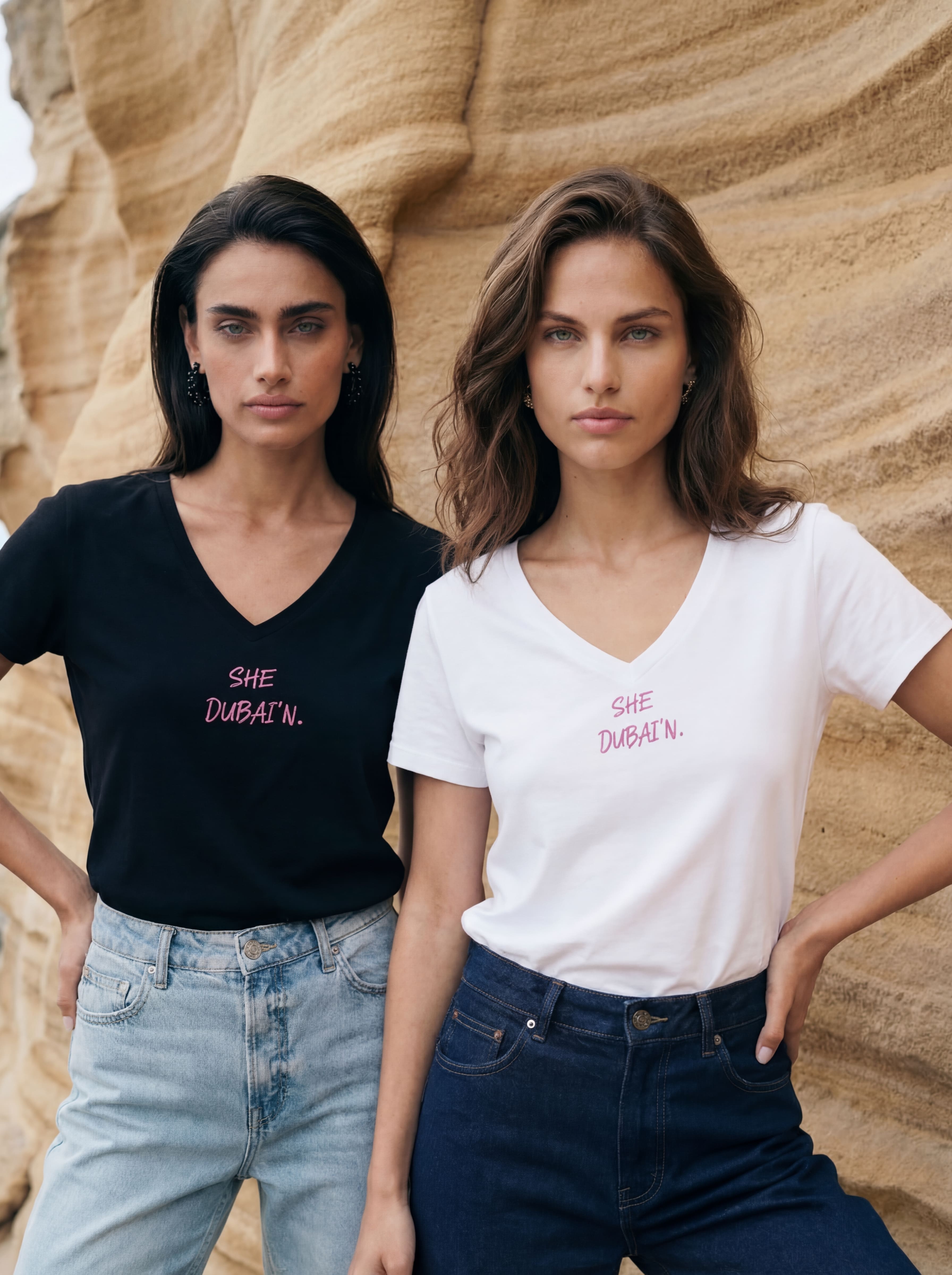 The SHE DUBAI’N Discreet - White & Pink