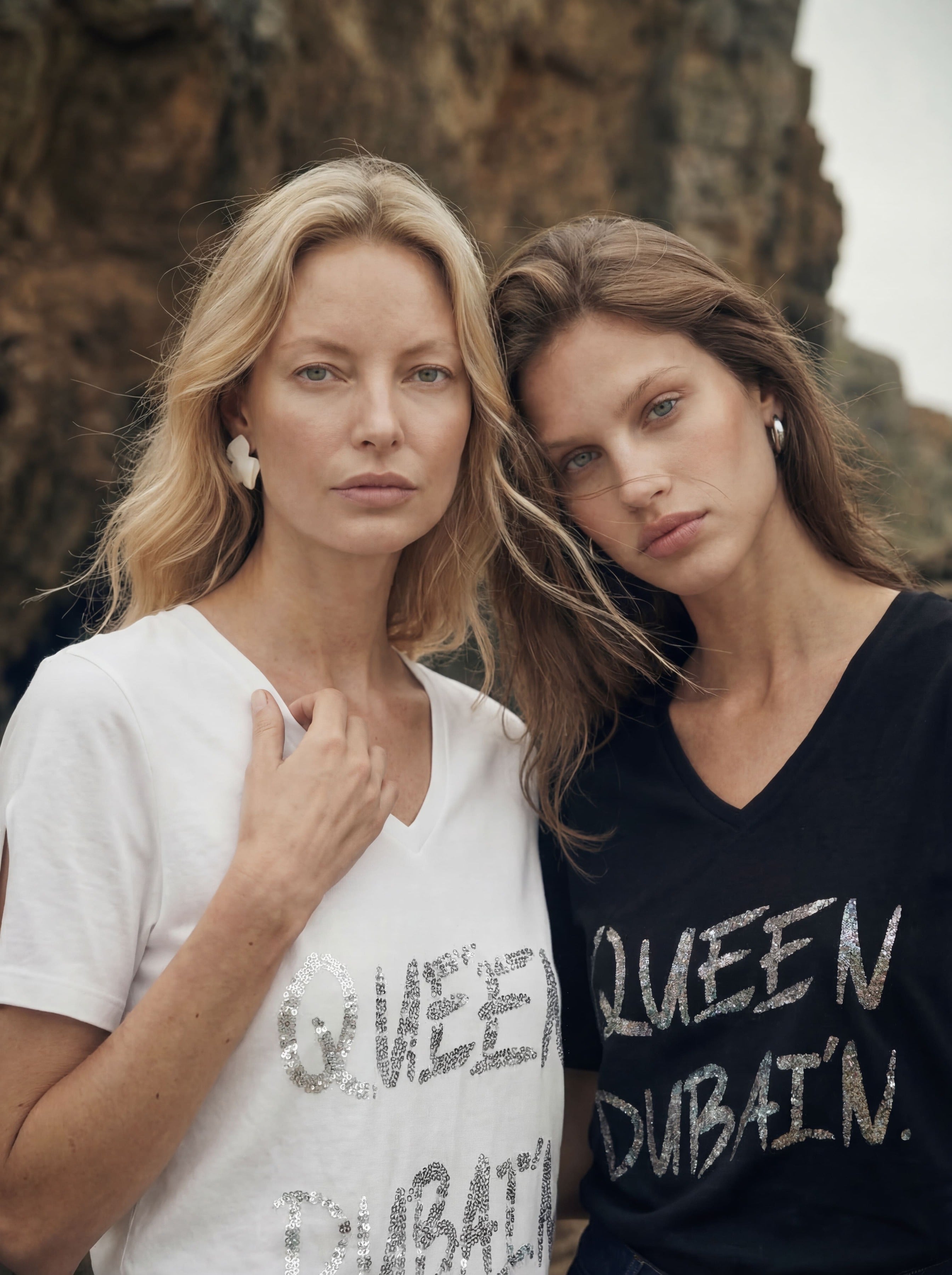 QUEEN DUBAI'N - Black and Silver Hologram