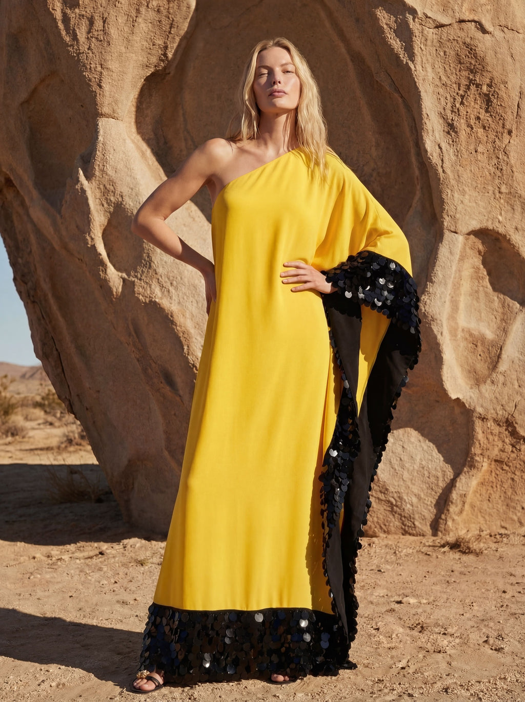 Dream Dress - Yellow and Black
