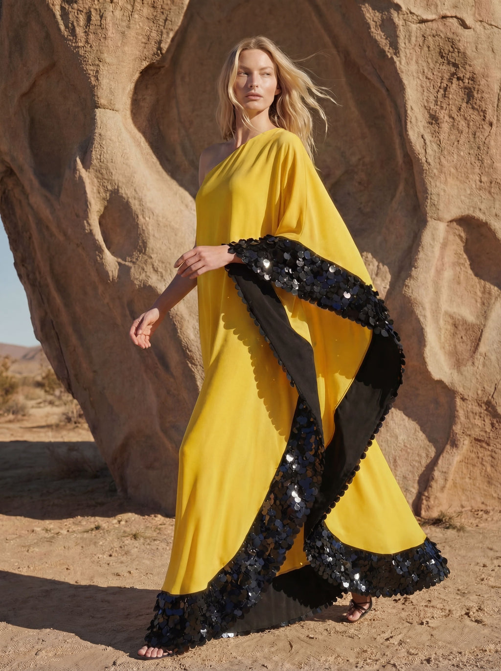 Dream Dress - Yellow and Black