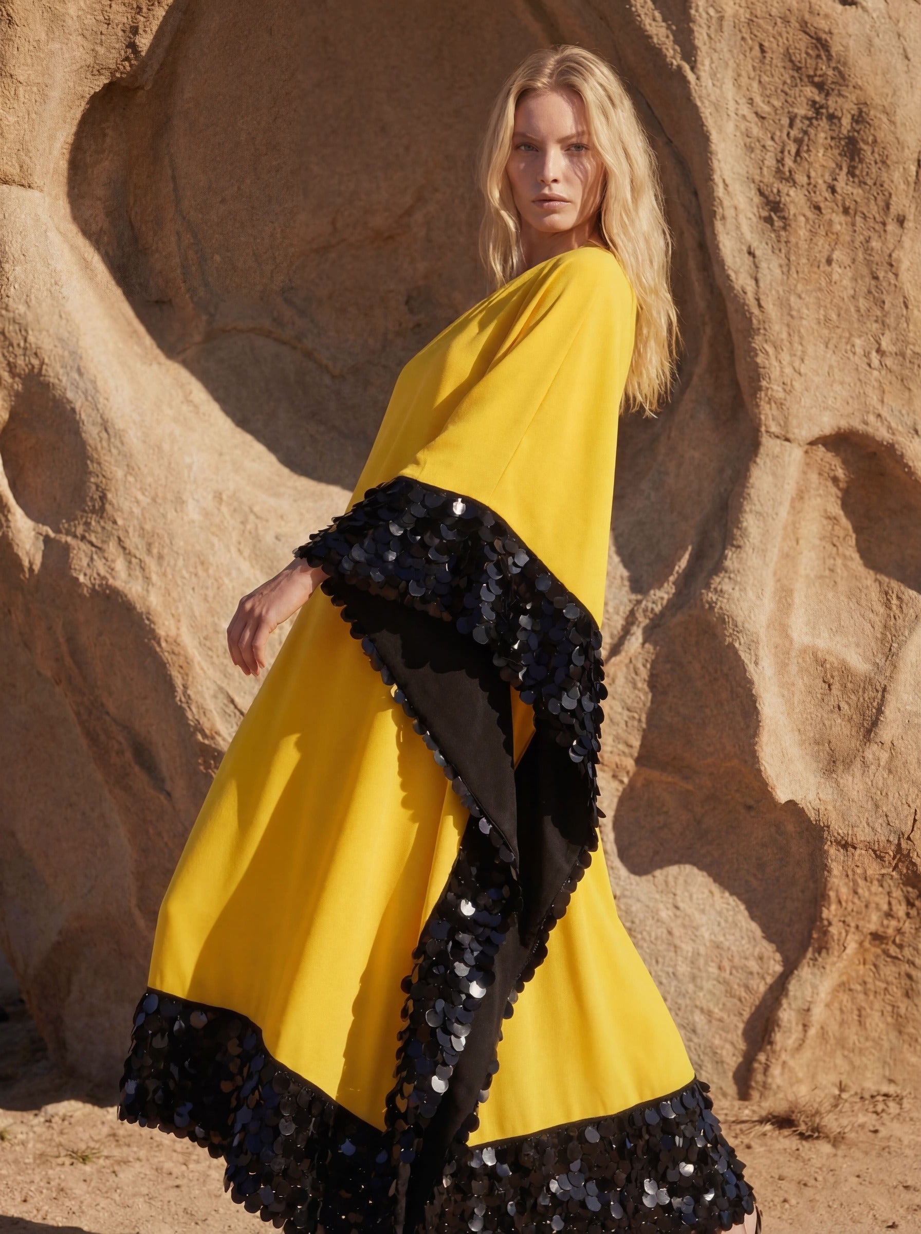 Dream Dress - Yellow and Black