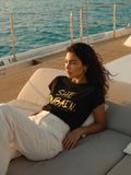 SHE DUBAI’N T-Shirt Relaxed - Black & Gold