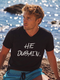 HE DUBAI’N T-Shirt - White on black