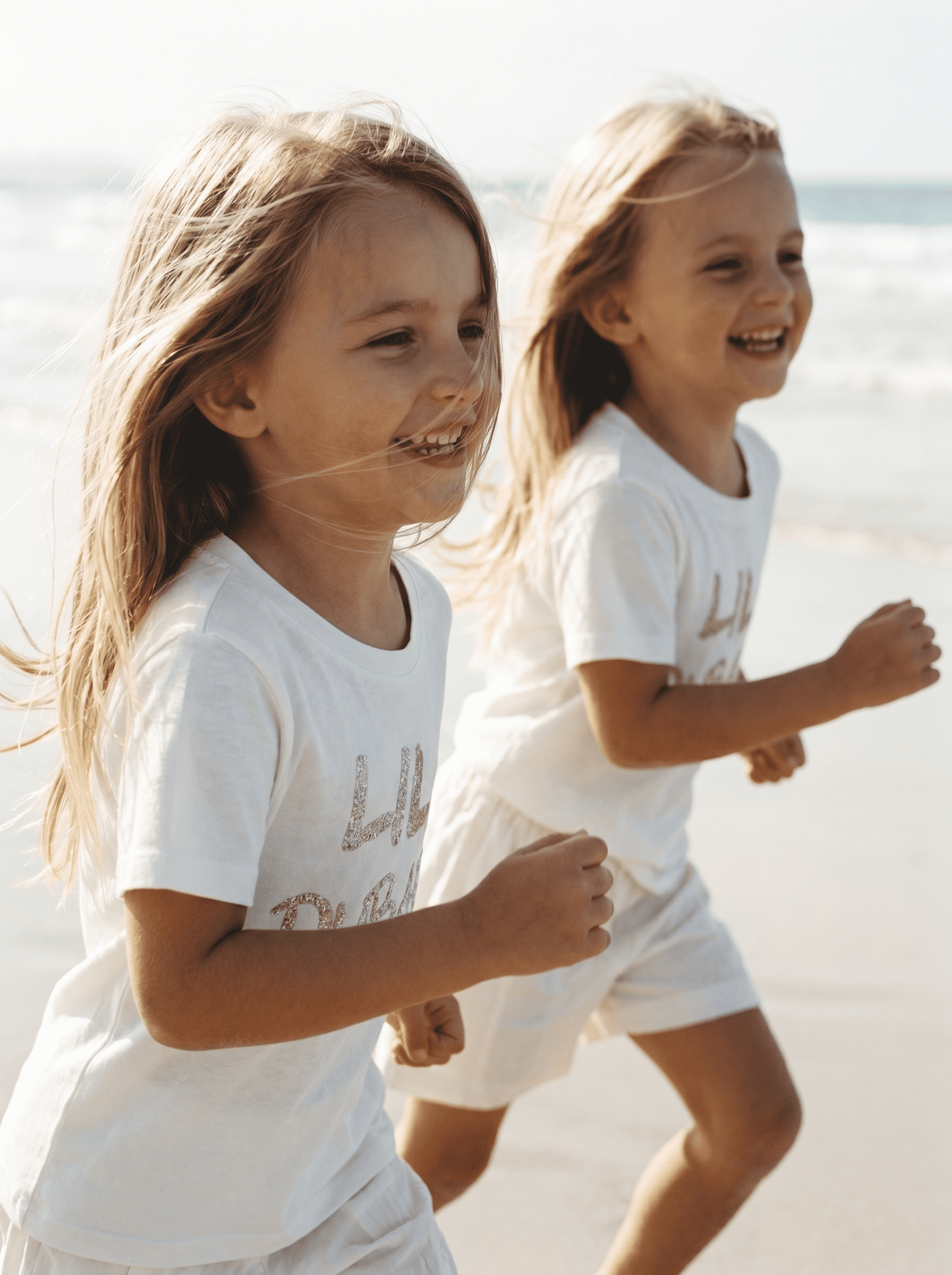 LIL DUBAI’N t Shirt - Silver Hologram on White