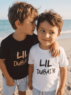 LIL DUBAI’N t Shirt - Black on White