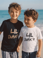 LIL DUBAI’N t Shirt - Black on White