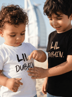 LIL DUBAI’N t Shirt - Black on White