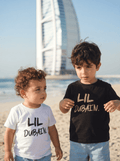 LIL DUBAI’N t Shirt - Black on White