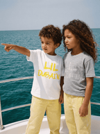 LIL DUBAI’N t Shirt - Yellow On White